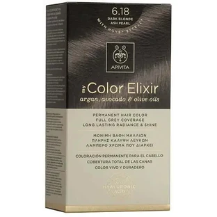 APIVITA APIVITA My Color Elixir Dye N 6.18 Темный жемчужный блондин Пепельный жемчуг