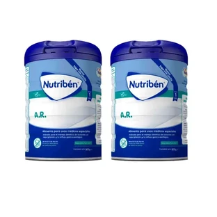Молочко проти рефлюксу та регургітації Nutribén AR, 2 х 800 г
