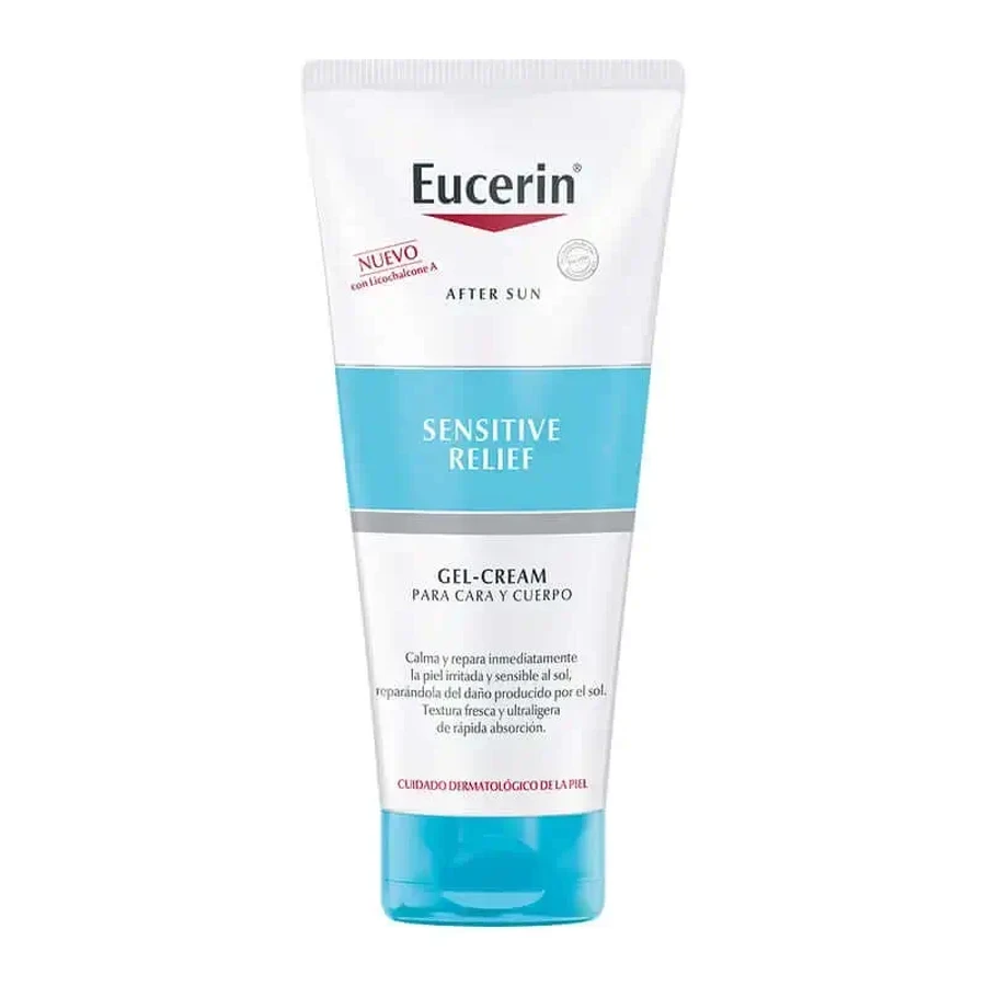 Eucerin AfterSun Sensitive Relief Крем-гель 200 мл: ціни та характеристики
