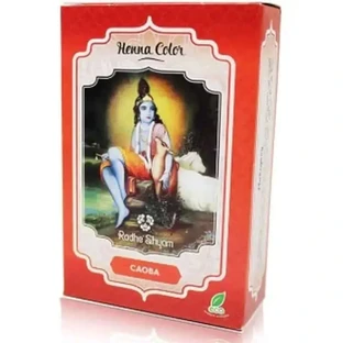Radhe Shyam Henna Mahogany Порошок красного дерева, 100 гр.