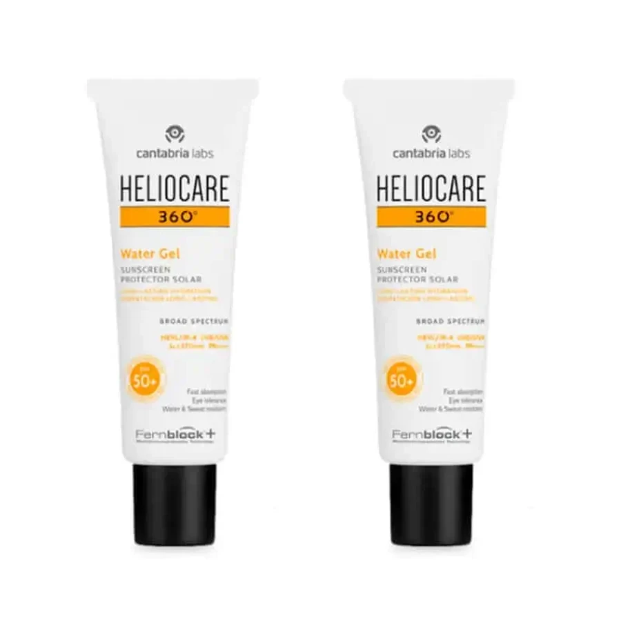 Гель для душу Heliocare Double 360° Spf50+, 2X50 мл: ціни та характеристики