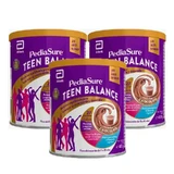Шоколадна порошкоподібна харчова добавка Pediasure Teen Balance для підлітків упаковка 3 х 400 г