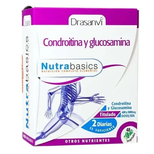 Drasanvi Хондроітин+глюкозамін Nutrabasic, 48 капсул