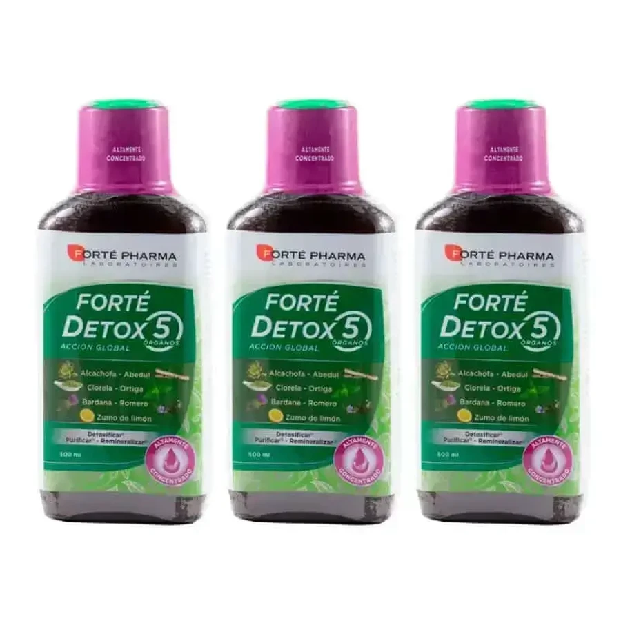 Forté Pharma Triplo Detox 5 Organs Global Action 3 x 500 мл: ціни та характеристики