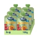 Hero Baby Three Fruits Pack, 6 X 100 грамм