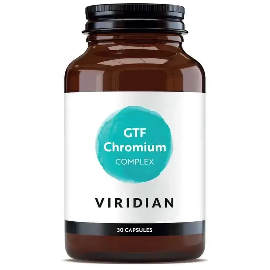 Viridian Gtf Chromium Complex 30 капс.вег.: ціни та характеристики