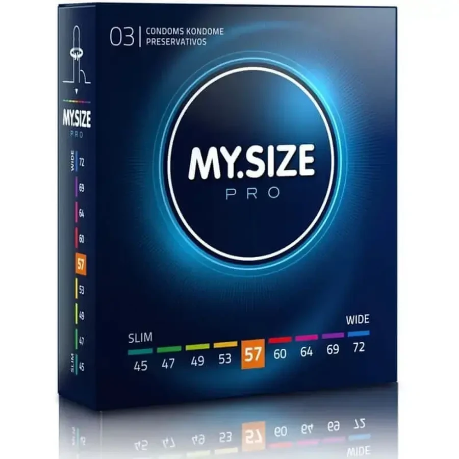 Презерватив My Size Pro 57 мм 3 шт.: ціни та характеристики