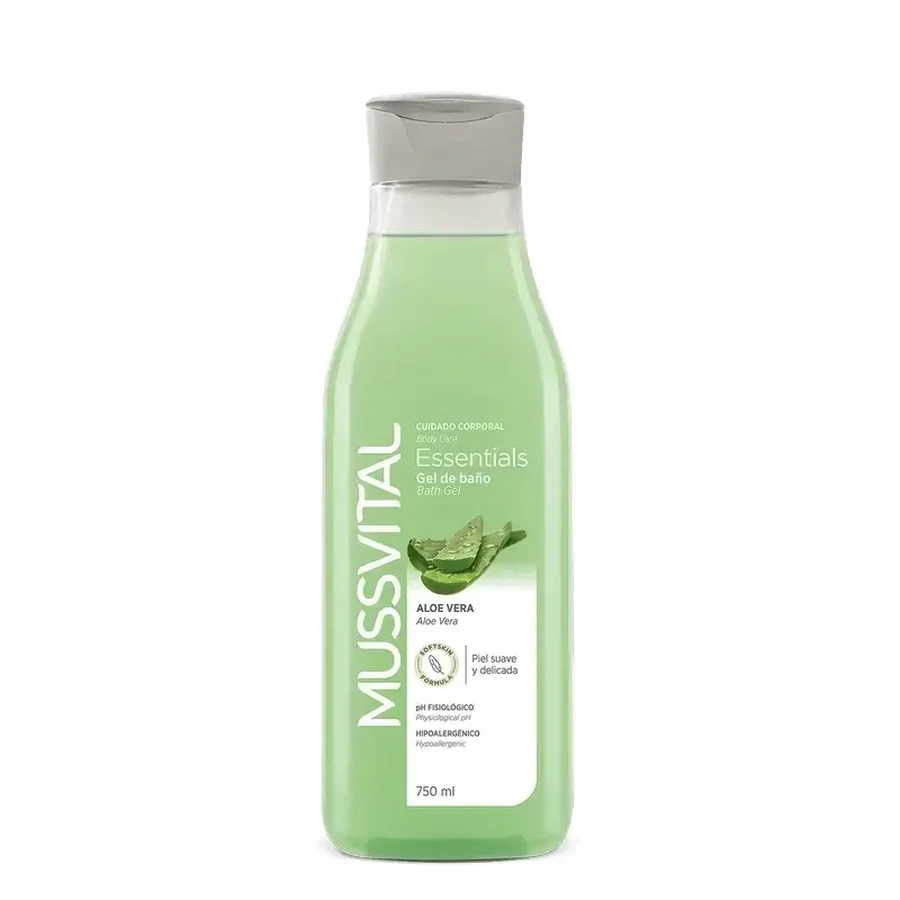 Mussvital Essentials Гель для ванны с алоэ вера, 750 мл: цены и характеристики