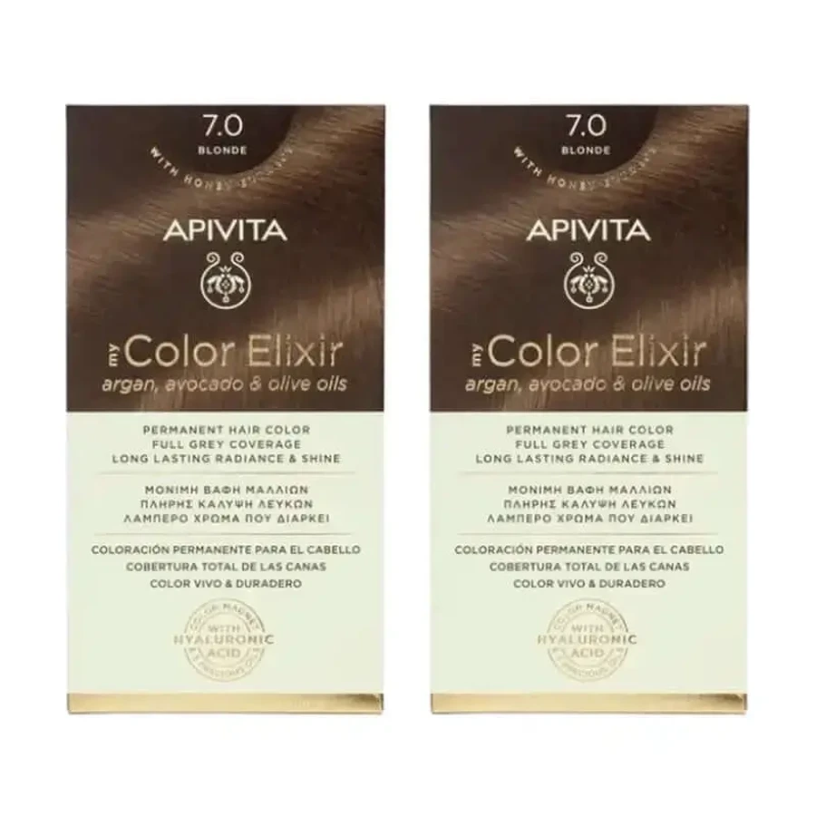 Apivita My Color Elixir My Color Elixir N7.0 Duplo, 2 шт.: цены и характеристики