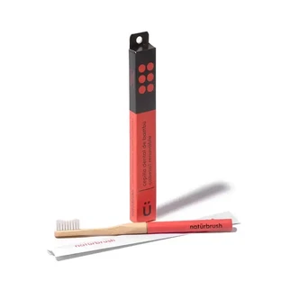 Naturbrush Взрослая красная щетка без головки Md