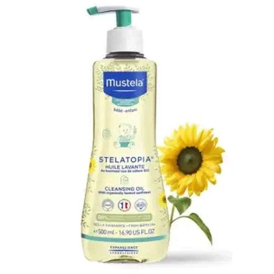 Mustela Stelatopia Масло для ванны и душа 500 мл: цены и характеристики