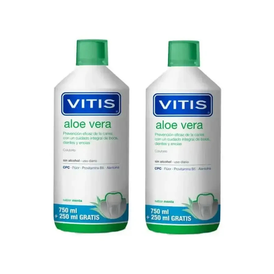Ополаскиватель для рта Vitis Aloe Vera, 2X1 литр: цены и характеристики