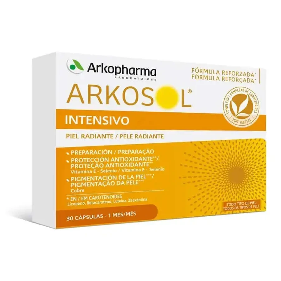 Arkopharma Arkosol Intensive Radiant Skin, 30 жемчужин: цены и характеристики