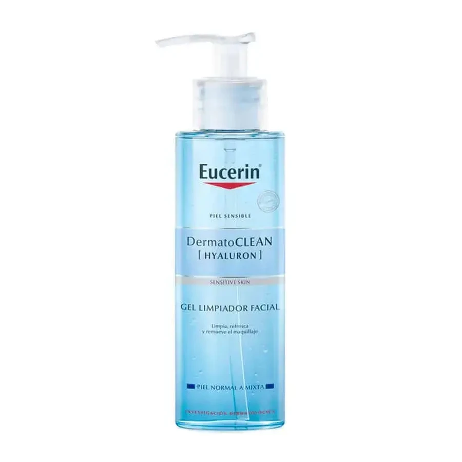 Eucerin DermatoCLEAN Гіалуроновий очищувальний гель для обличчя 200 мл: ціни та характеристики