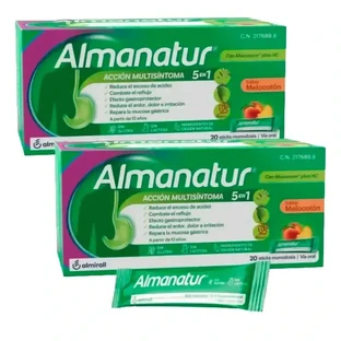 Almanatur Персик, упаковка 2 х 20 пакетиків
