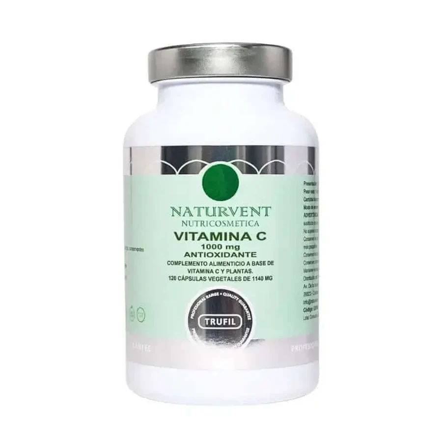 Naturvent Vitamins Вітамін С, 120 капсул: ціни та характеристики