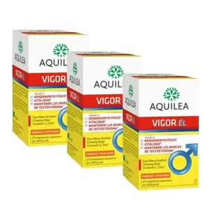 Aquilea Vigor Him, упаковка 3 х 60 капсул