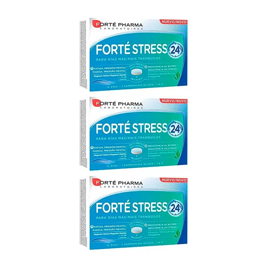 Forté Pharma Потрійний Форте Стрес 24Н, 3 х 15 таблеток: ціни та характеристики