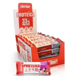 Nutrisport Barrita Proteica Choco Blanco-Bayas Rojas 24Uds.