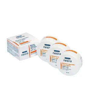 Acofarderm Потрійний відновлювальний бальзам для носа та губ SPF 10 мл