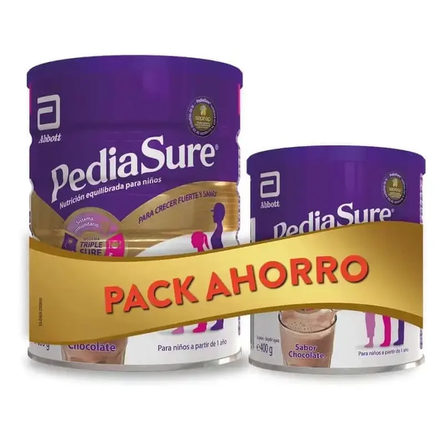 Pediasure Savings Pack Шоколад 850G + 400Gr, 1250 грамів: ціни та характеристики