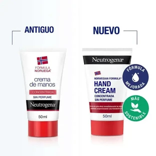Концентрований відновлювальний крем для рук без віддушок Neutrogena 50 мл