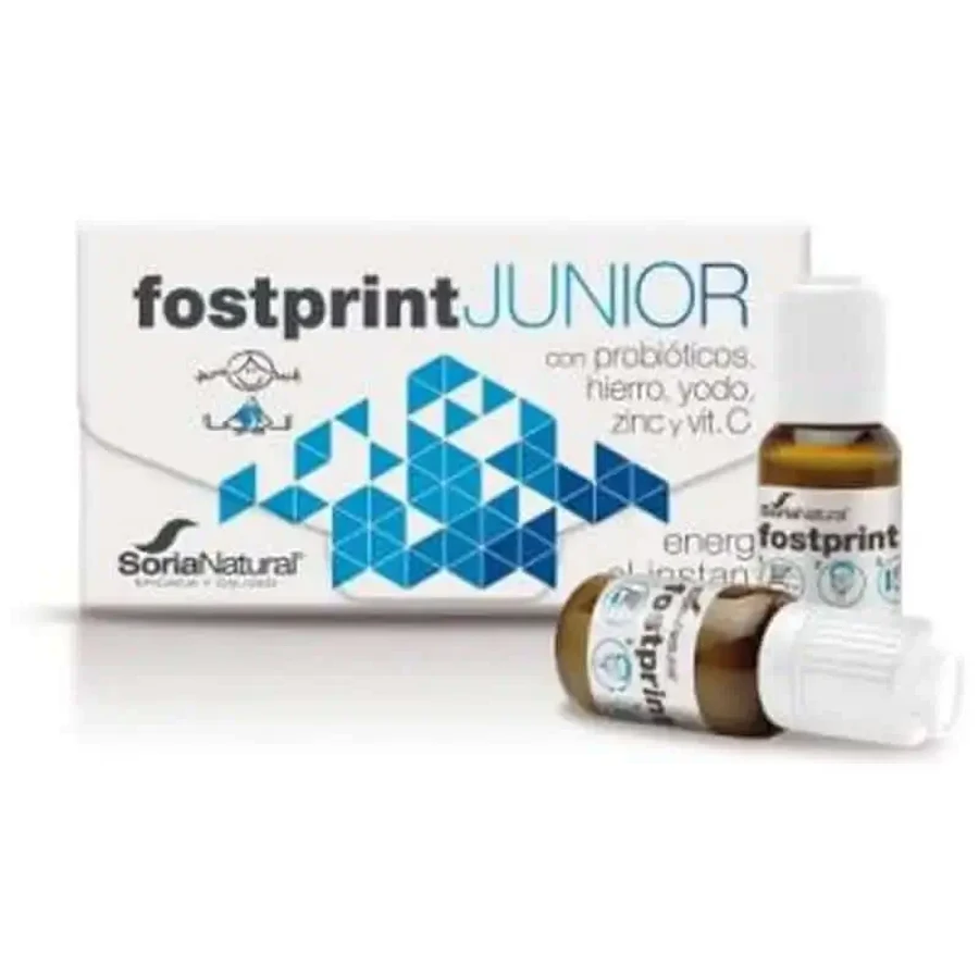 Soria Natural Fost Print Junior Полуниця 20 флаконів Нова рецептура: ціни та характеристики