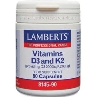 Lamberts Vitamin D3 2000Ui+K2 90Mcg 90 капсул