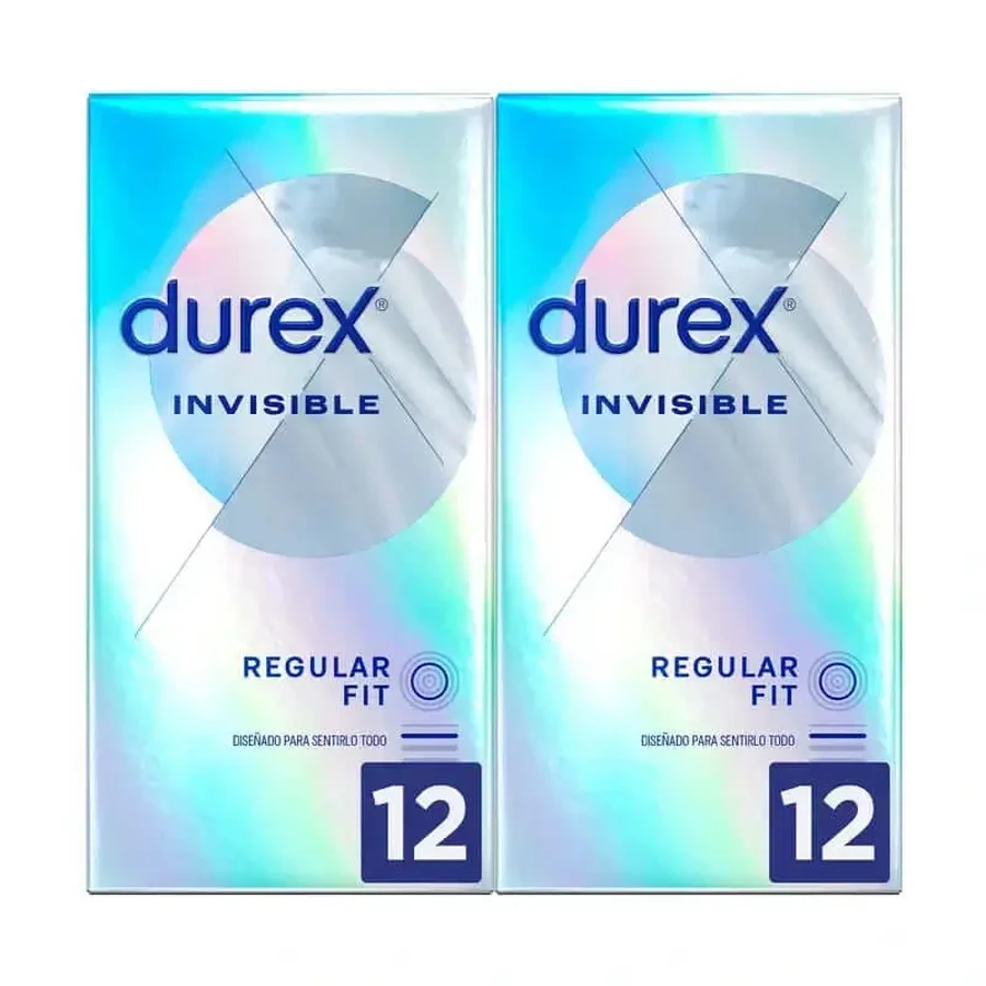 Durex Prezervative Invisible Pack Extra Sensitive Invisible 2х12 шт.: ціни та характеристики