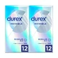 Durex Prezervative Invisible Pack Extra Sensitive Invisible 2x12 шт.