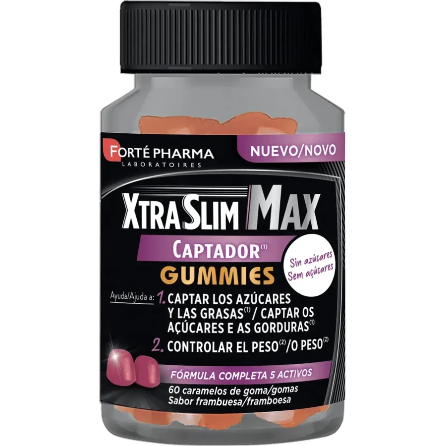 Forté Pharma Xtraslim Max Captador Жуйки, 60 шт.: ціни та характеристики