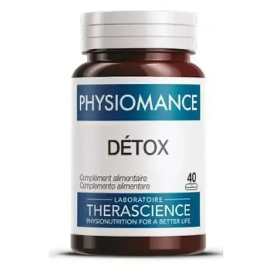 Therascience Physiomance Detox 40 таблеток: ціни та характеристики