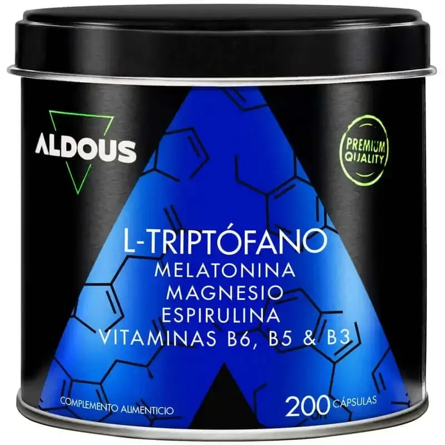 Aldous Labs L-триптофан Преміум Мелатонін 1,78 мг Магній, 200 вегетаріанських капсул: ціни та характеристики