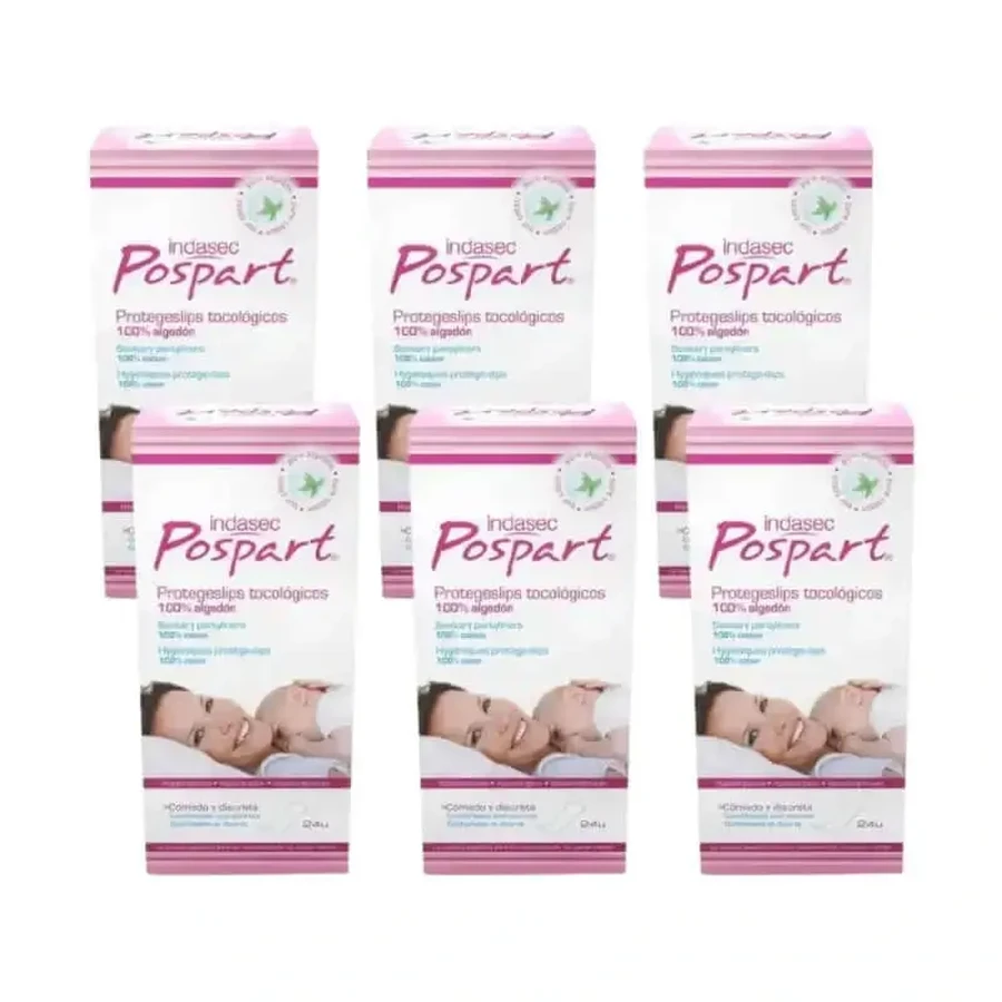 Indasec Pospart Protegeslip, 6 x 24 шт.: ціни та характеристики