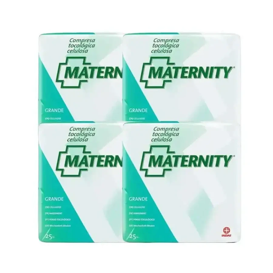 Целюлозні прокладки для вагітних Tocologic Maternity Cellulose, 4 x 25 шт.: ціни та характеристики