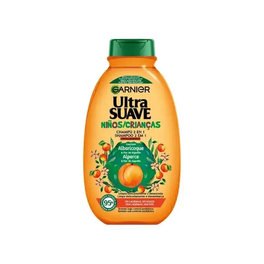 Garnier Original Remedies Ультраніжний шампунь 2 в 1 Гіпоалергенний абрикосовий, 250 мл: ціни та характеристики