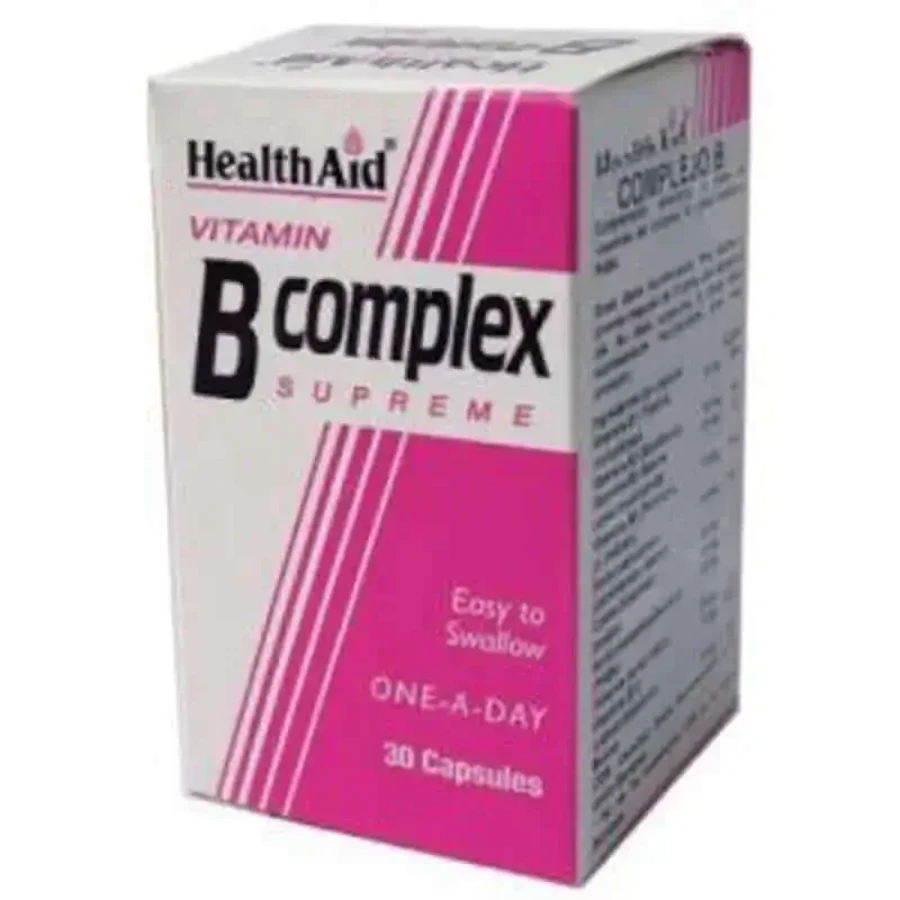 Health Aid Vit B Complex 30 капс.: ціни та характеристики
