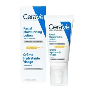 CeraVe Зволожуючий лосьйон для обличчя SPF30, 52 мл