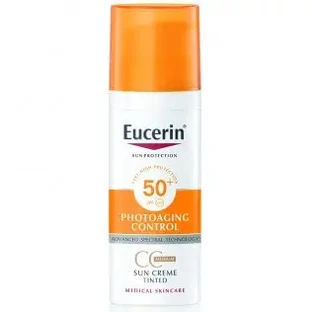 Eucerin Solar Photoaging Control CC крем середнього тону SPF50+, 50 мл