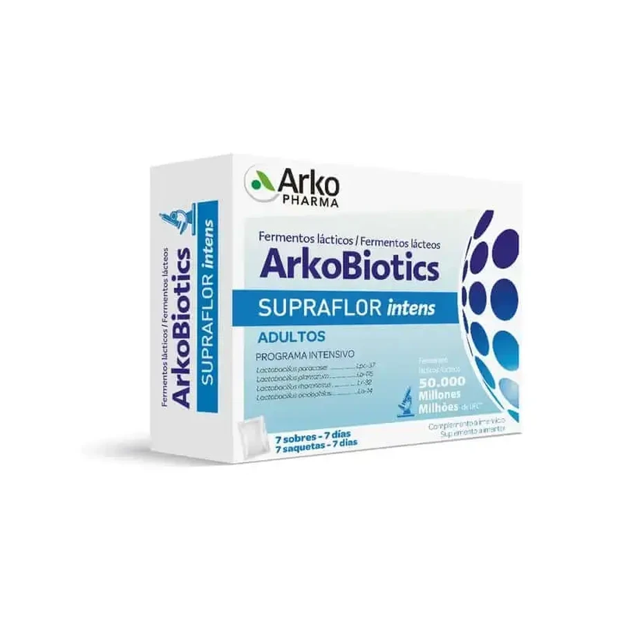 Arkopharma Arkobiotics Supraflor Intens Adult, 7 конвертов: цены и характеристики