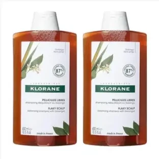 Шампунь Klorane DUPLO Galanga 2х400мл