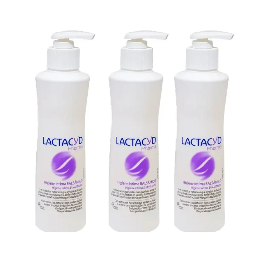 Бальзам для інтимної гігієни Lactacyd Pharma Triplo 3 x 250 мл: ціни та характеристики