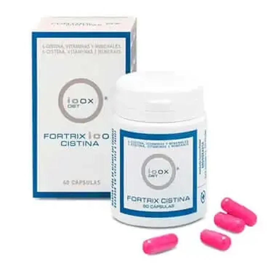 Ioox Fortrix Cystine капсули 60 капсул: ціни та характеристики