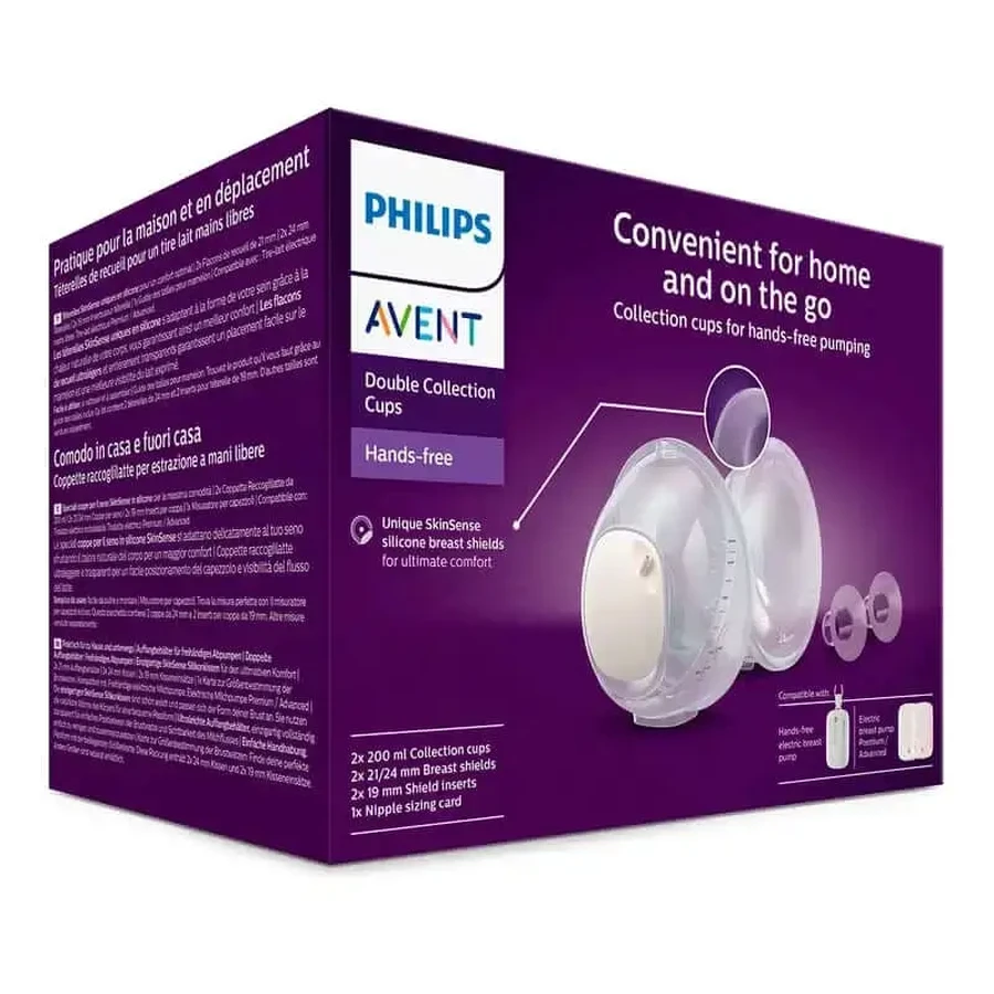 Набор для сцеживания груди Philips Avent с двумя ручными молокоотсосами 2 шт.: цены и характеристики
