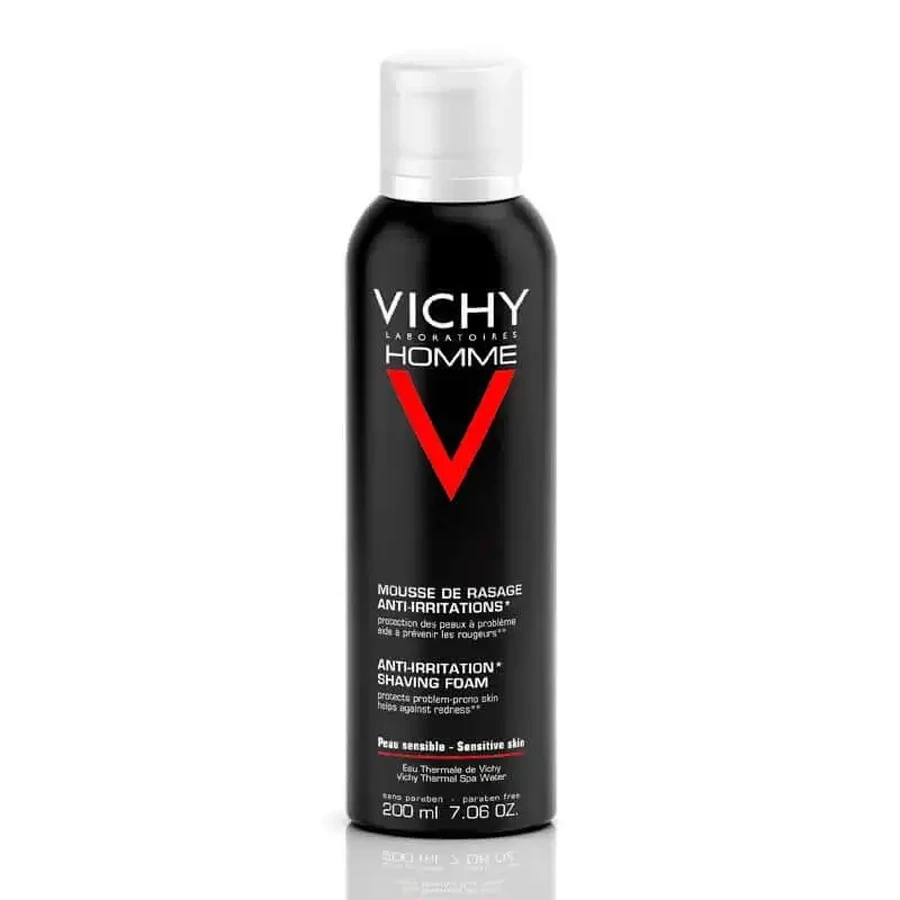 Піна для гоління Vichy Homme для чутливої шкіри 200 мл: ціни та характеристики