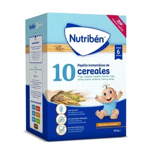 Nutriben Papilla 10 Пластівці 600 г