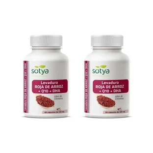 Sotya Red Yeast Rice + Q10 + Dha, 2X60 капсул