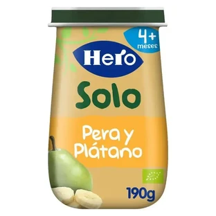 Hero Baby Hero Solo Jar Eco Pear & Banana 190G