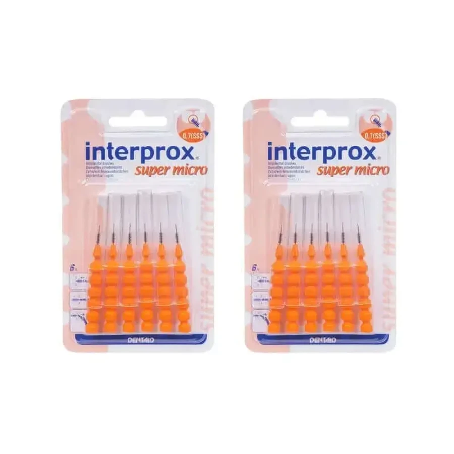 Зубная щетка Super Micro Interproximal, 2X6 шт.: цены и характеристики