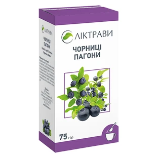 Черники побеги 75 г пачка